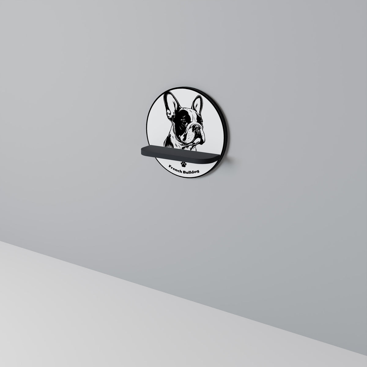 FRENCH BULLDOG Estante Artístico