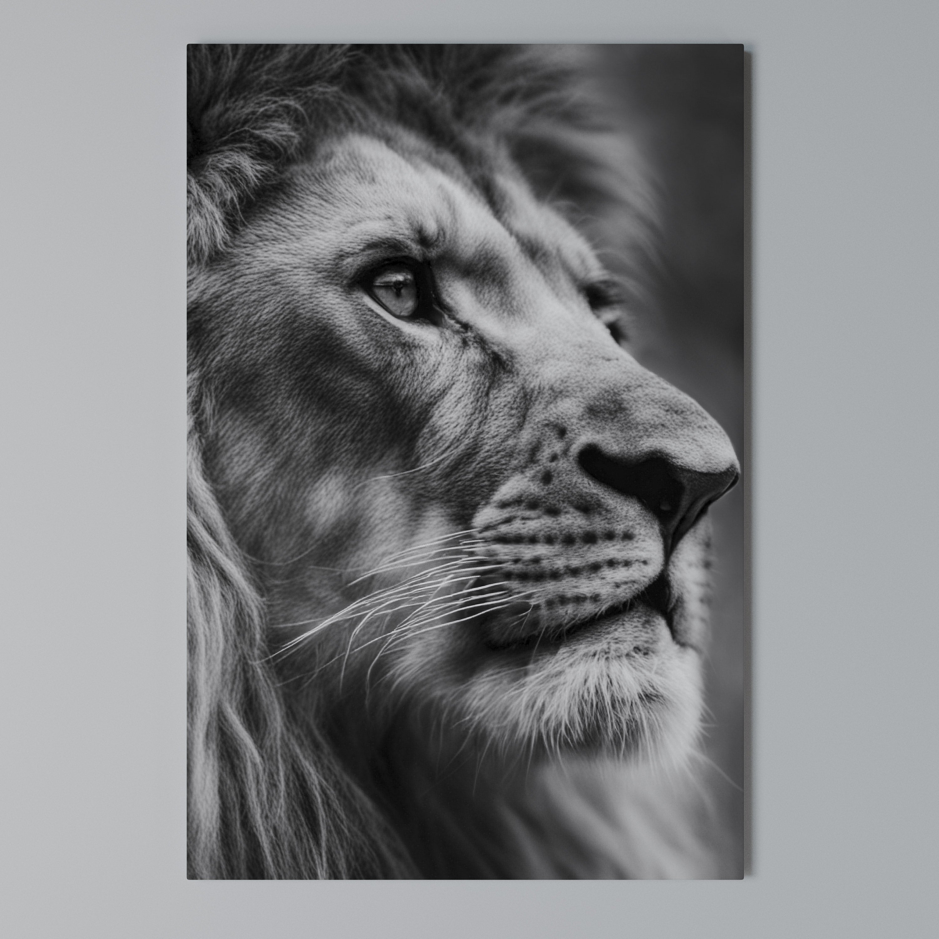 ROYAL REFLECTION Vertical Canvas Print
