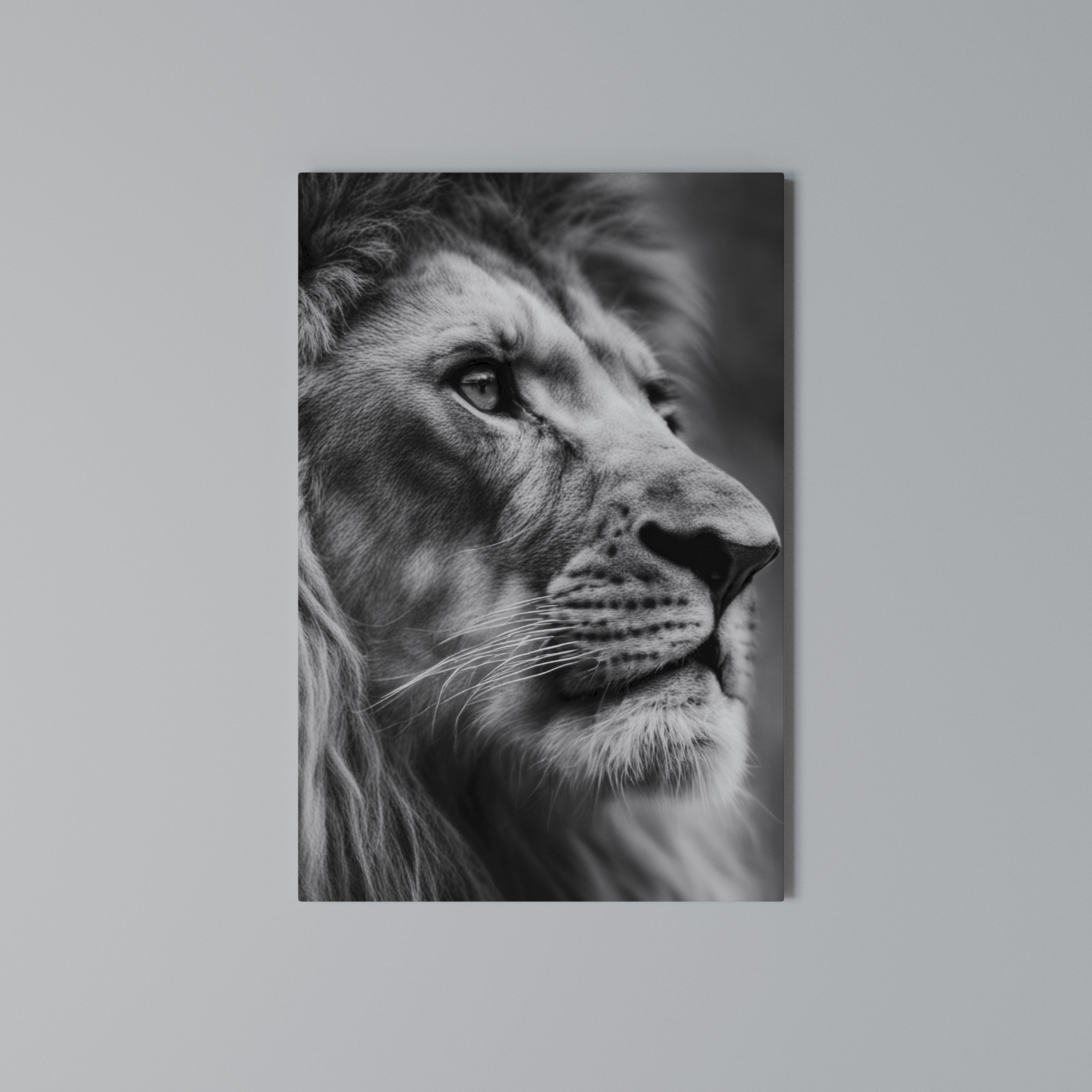 ROYAL REFLECTION Vertical Canvas Print