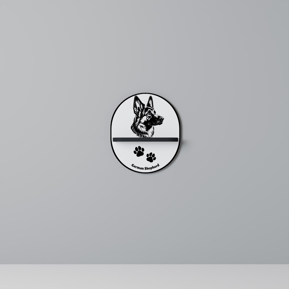 GERMAN SHEPARD Art Shelf