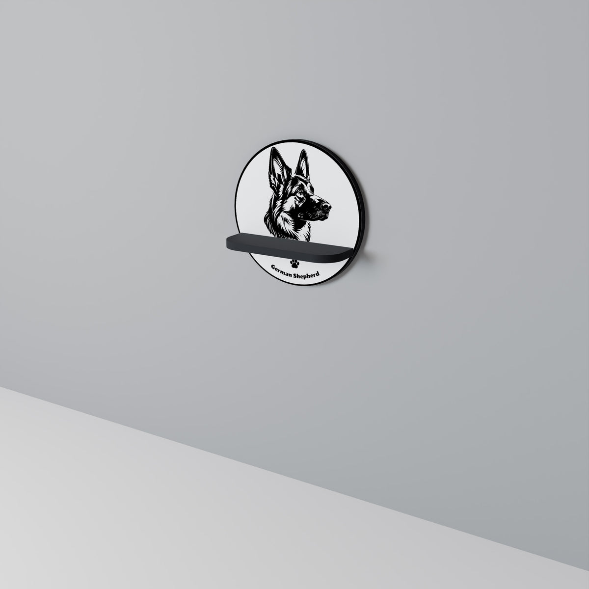 GERMAN SHEPARD Estante Artístico