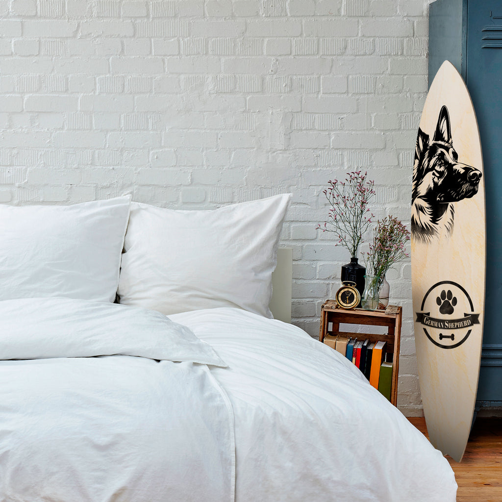 GERMAN SHEPARD Surfboard Decorative Panel