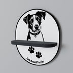 JACK RUSSEL TERRIER Decorative Art Shelf