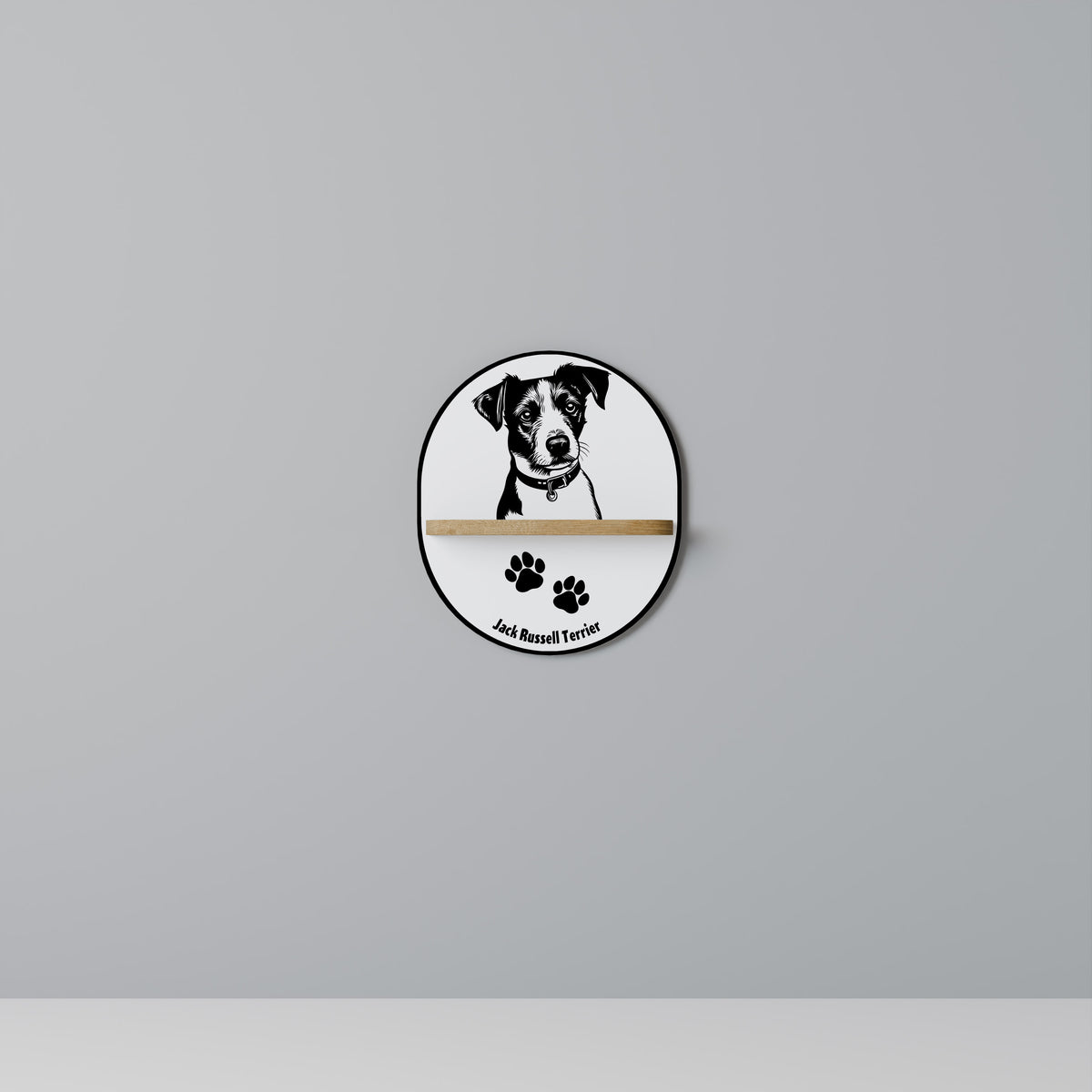 JACK RUSSEL TERRIER Prateleira Artística