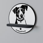 JACK RUSSEL TERRIER Decorative Art Shelf