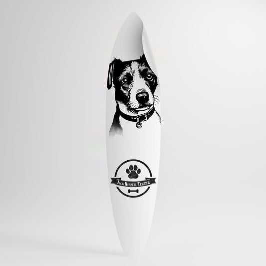 JACK RUSSEL TERRIER Adesivo tavola da surf