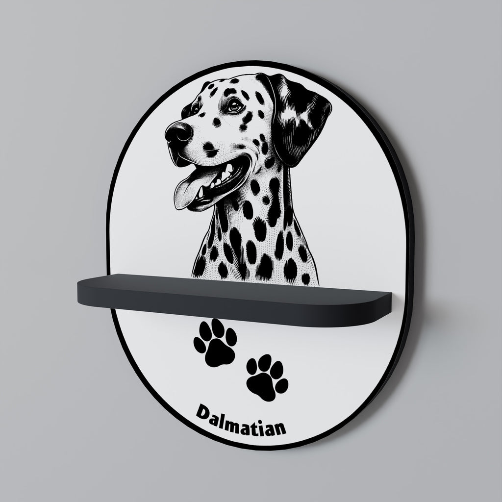 DALMATIAN DOG Decorative Art Shelf