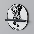 DALMATIAN DOG Decorative Art Shelf