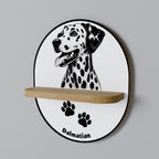 DALMATIAN DOG Decorative Art Shelf