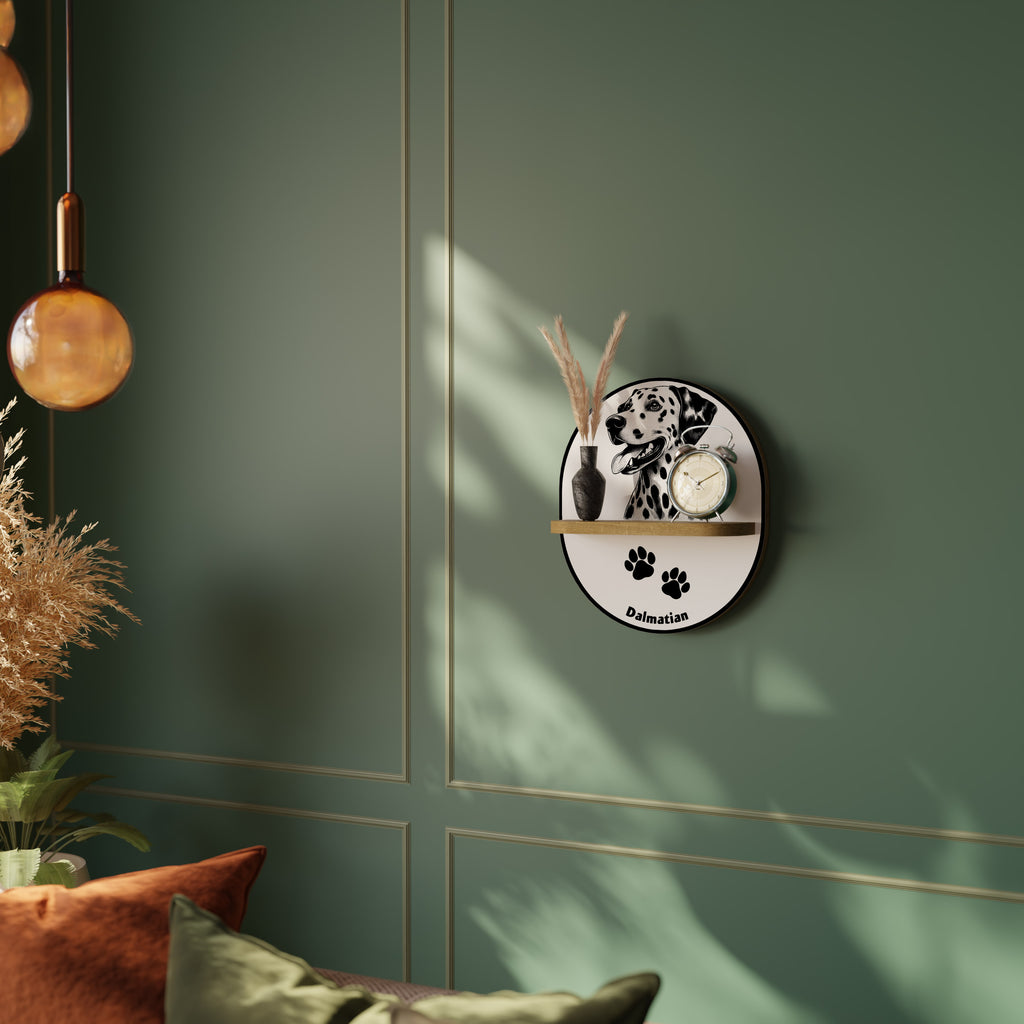 DALMATIAN DOG Decorative Art Shelf