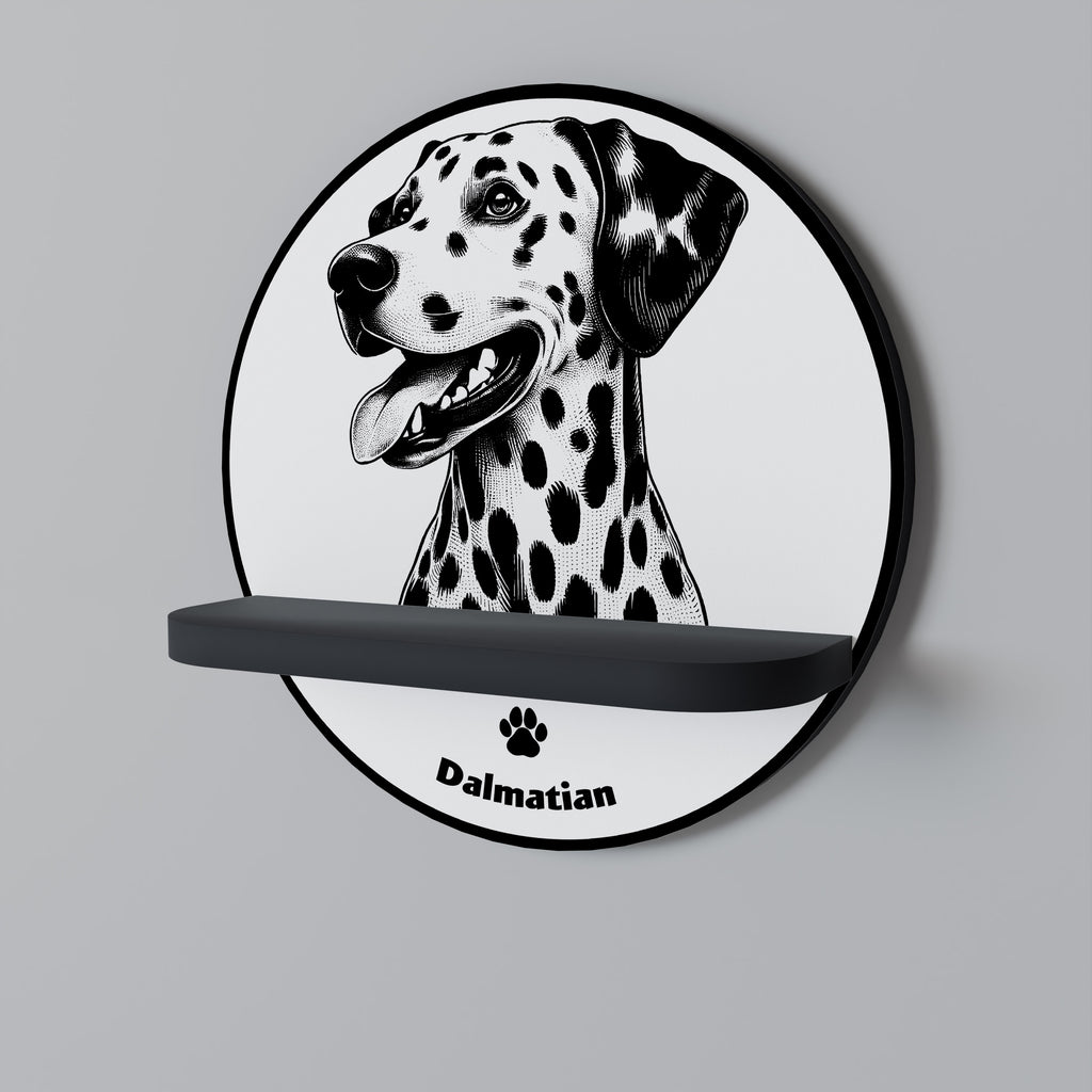 DALMATIAN DOG Decorative Art Shelf