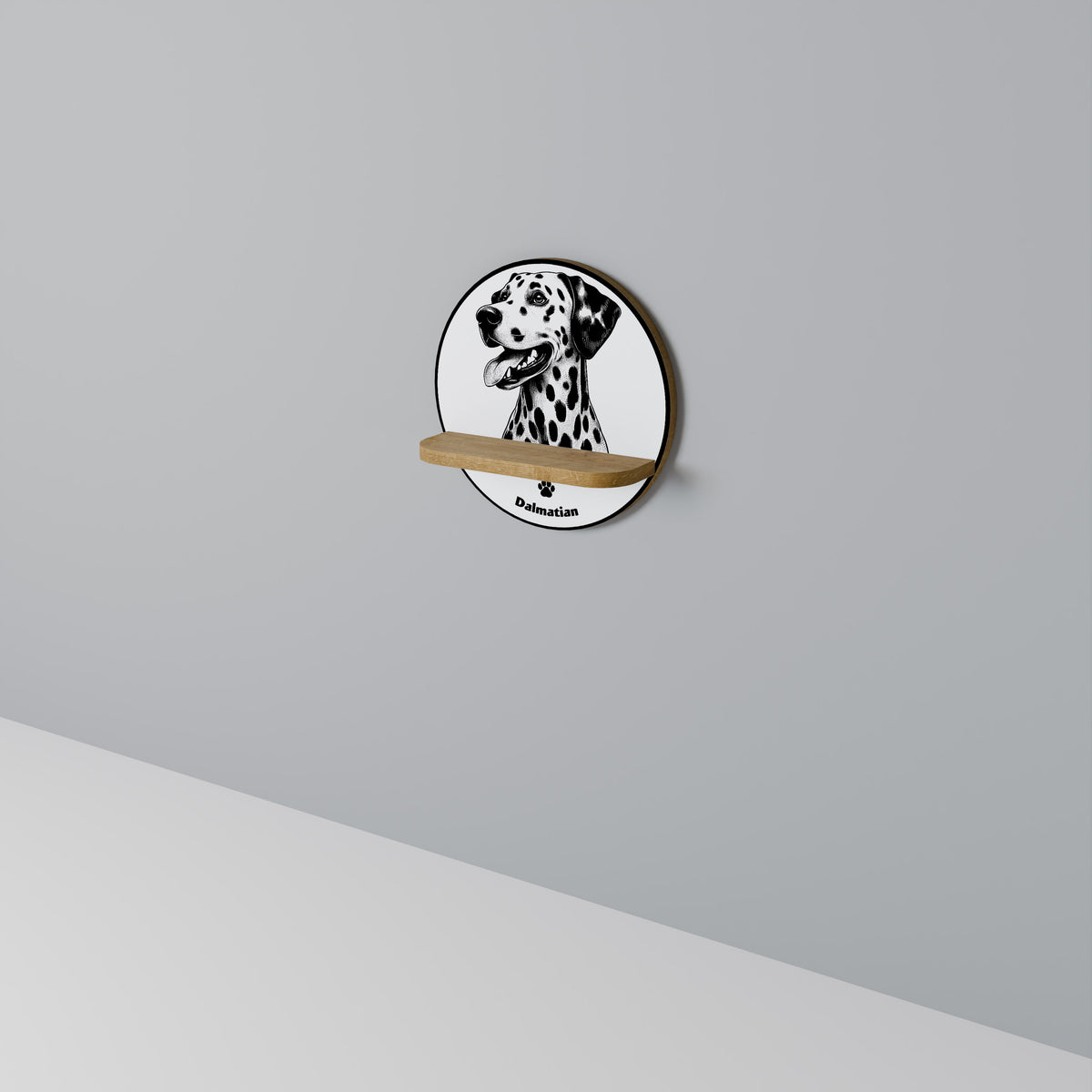 DALMATIAN DOG Estante Artístico