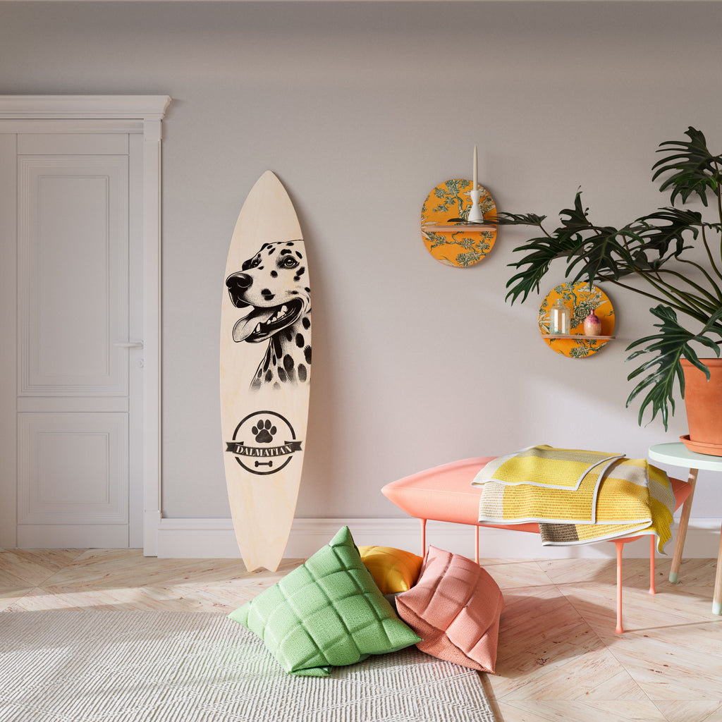 DALMATIAN DOG Διακοσμητική σανίδα Surf