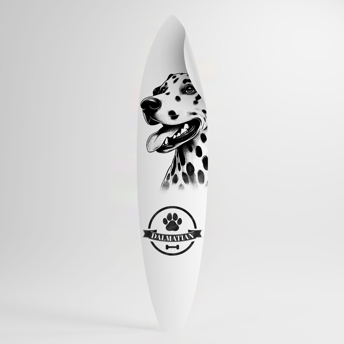 DALMATIAN DOG Αυτοκόλλητη Αφίσα "Surf"