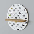 CATS COMPILATION Decorative Art Shelf