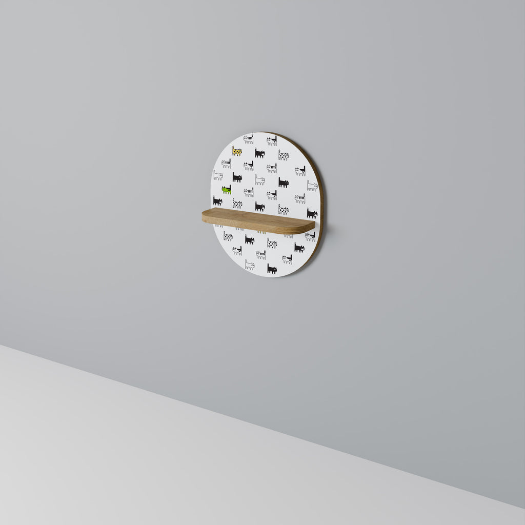 CATS COMPILATION Decorative Art Shelf