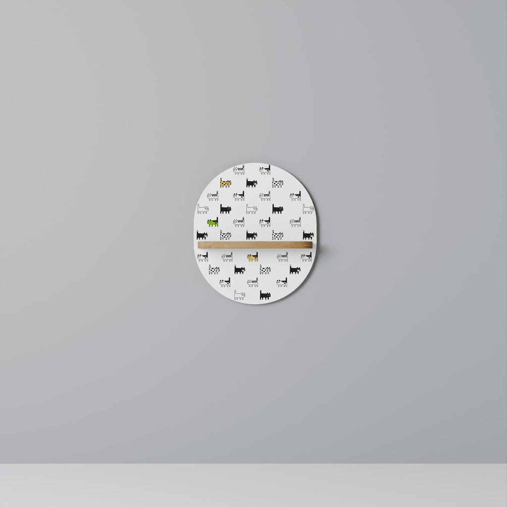 CATS COMPILATION Decorative Art Shelf