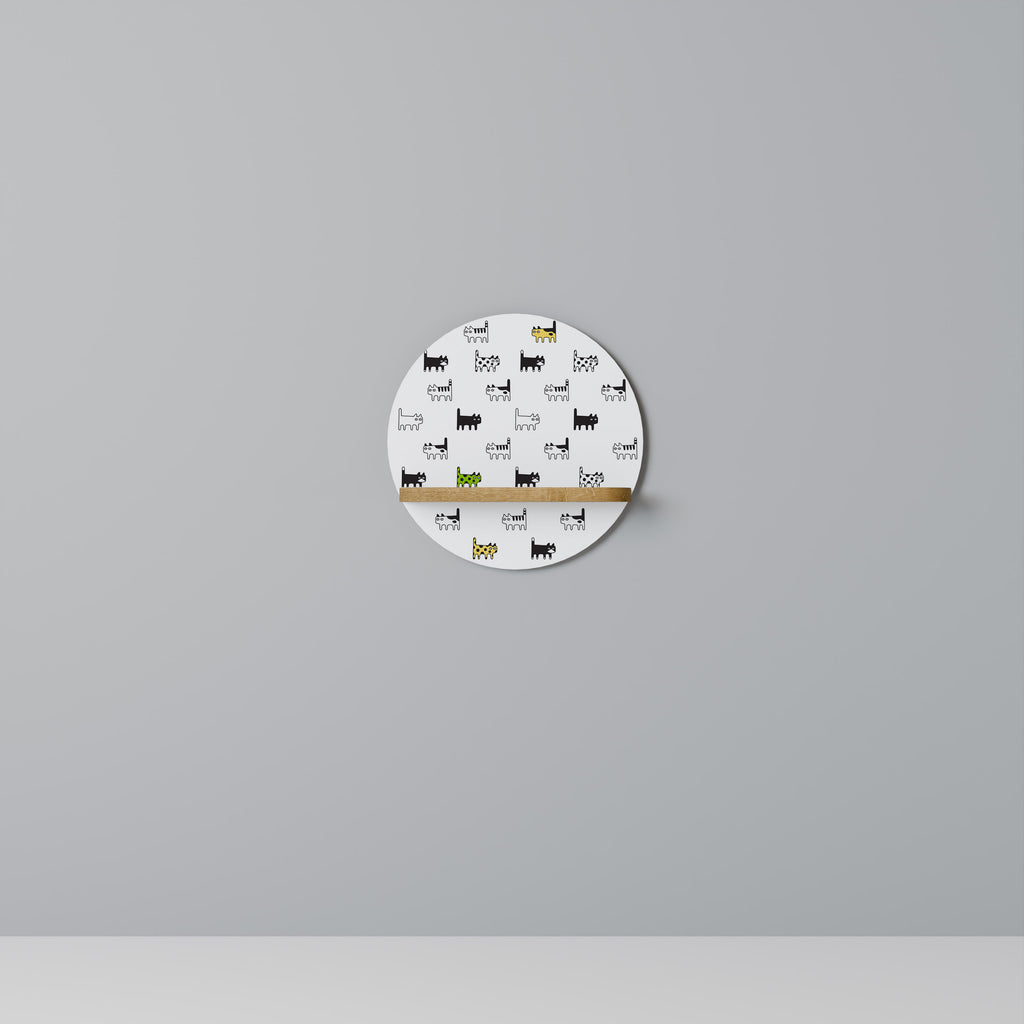 CATS COMPILATION Decorative Art Shelf