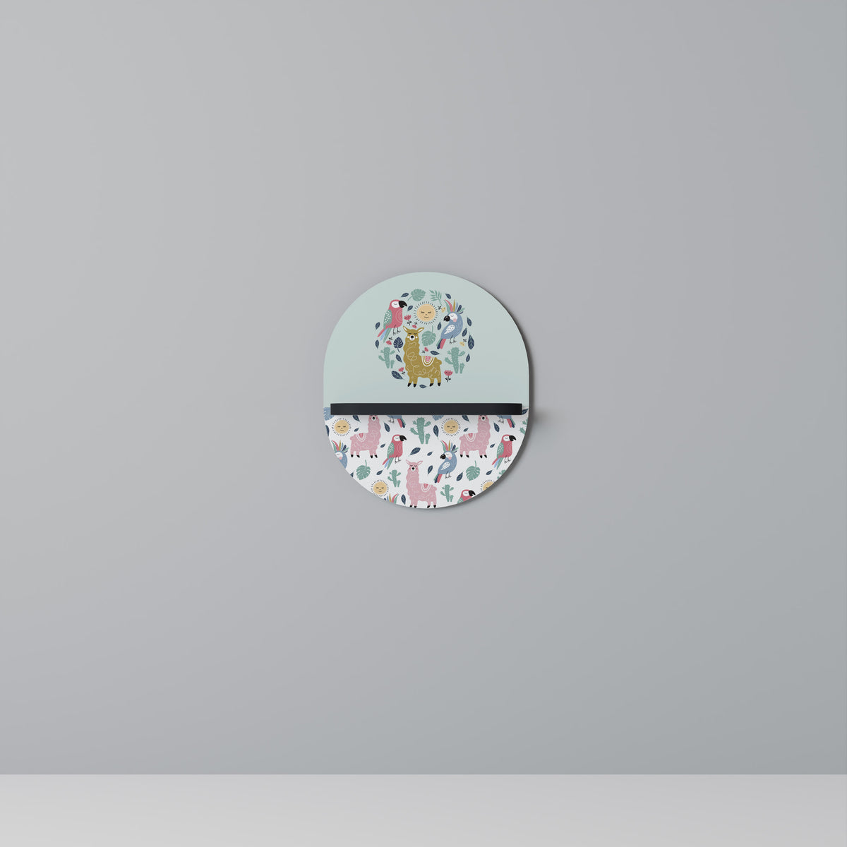 COLORFUL ALPACAS Prateleira Artística