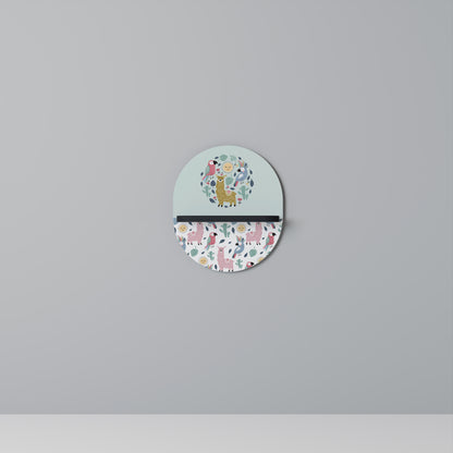 COLORFUL ALPACAS Art Shelf