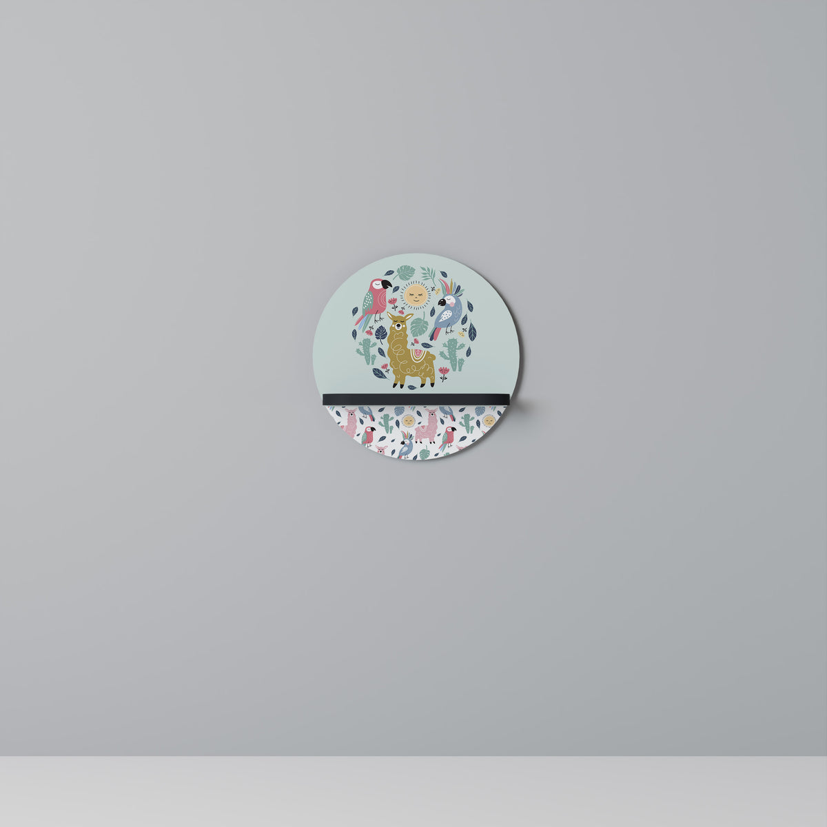 COLORFUL ALPACAS Prateleira Artística