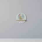 COLORFUL ALPACAS Decorative Art Shelf