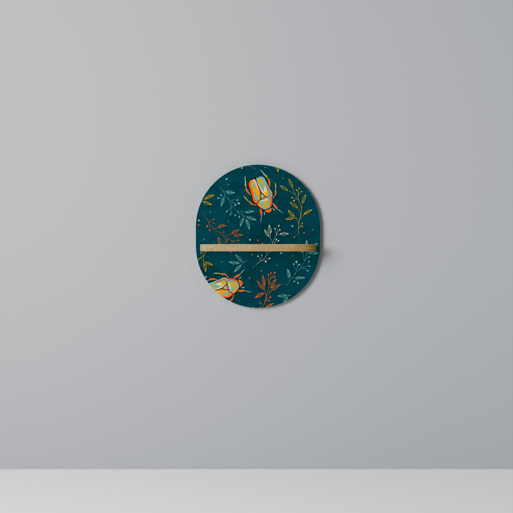 AUTUMN INSECTS Decorative Art Shelf