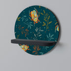 AUTUMN INSECTS Decorative Art Shelf