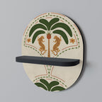 DANCING PREDATORS Decorative Art Shelf