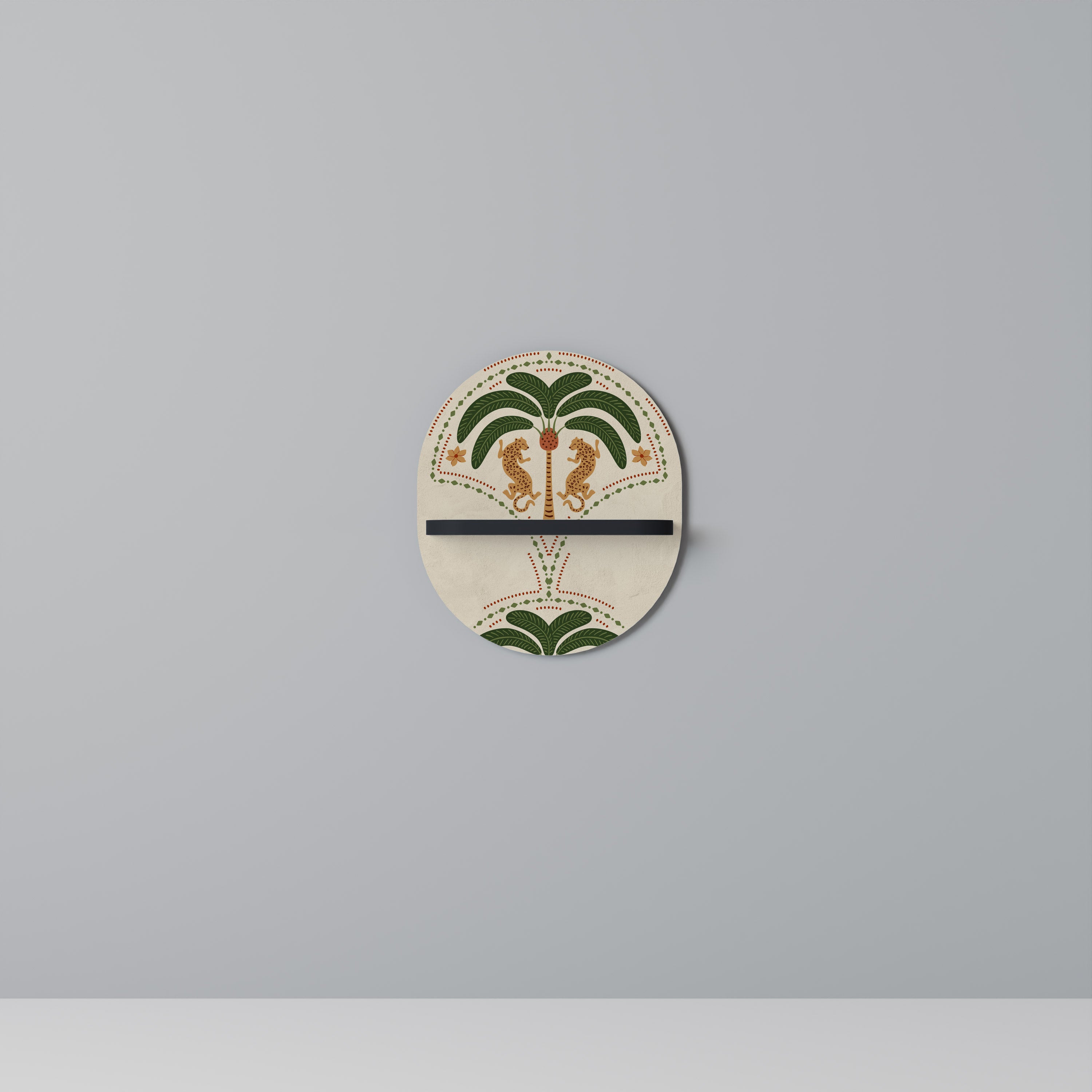 DANCING PREDATORS Decorative Art Shelf