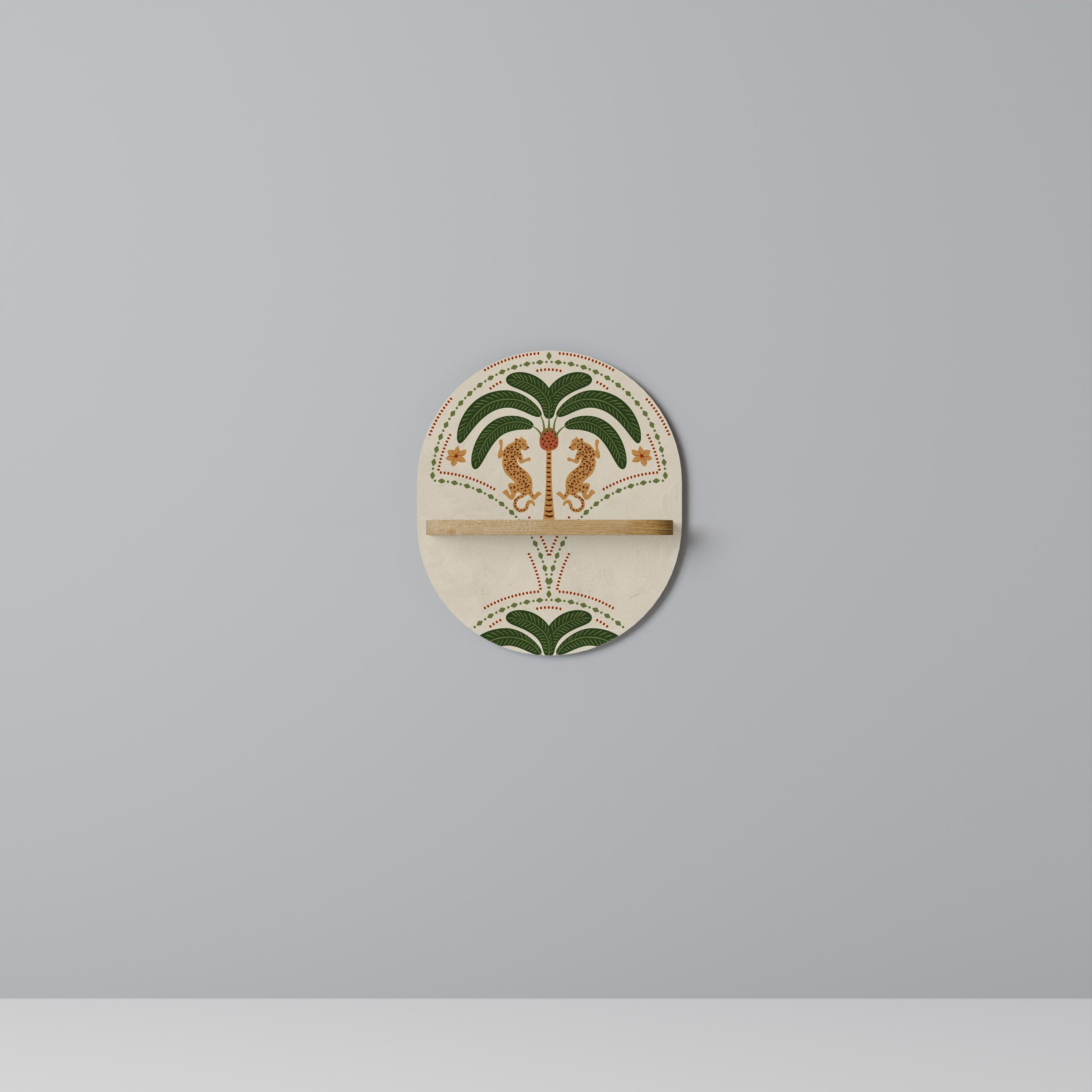 DANCING PREDATORS Decorative Art Shelf