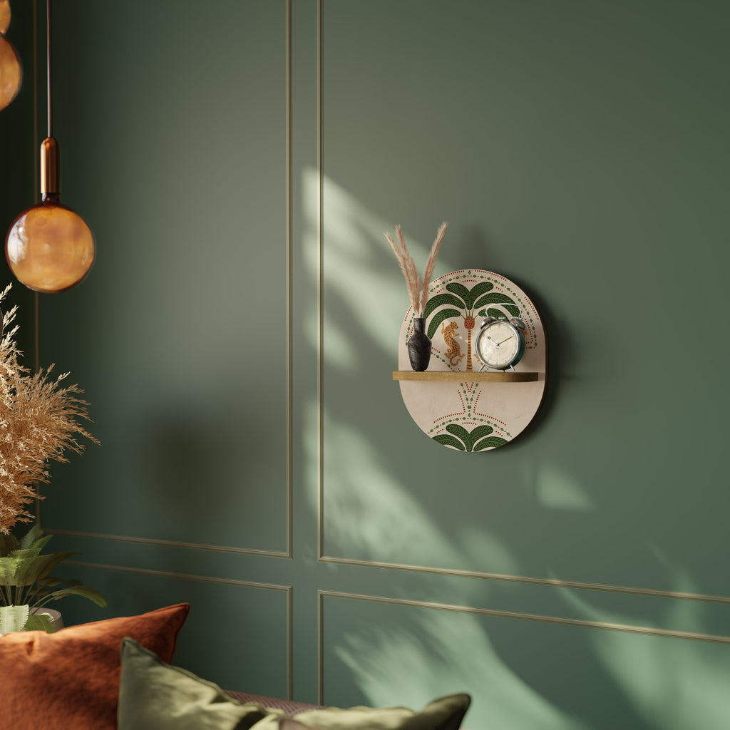 DANCING PREDATORS Decorative Art Shelf