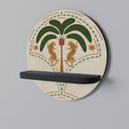 DANCING PREDATORS Decorative Art Shelf