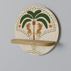 DANCING PREDATORS Decorative Art Shelf