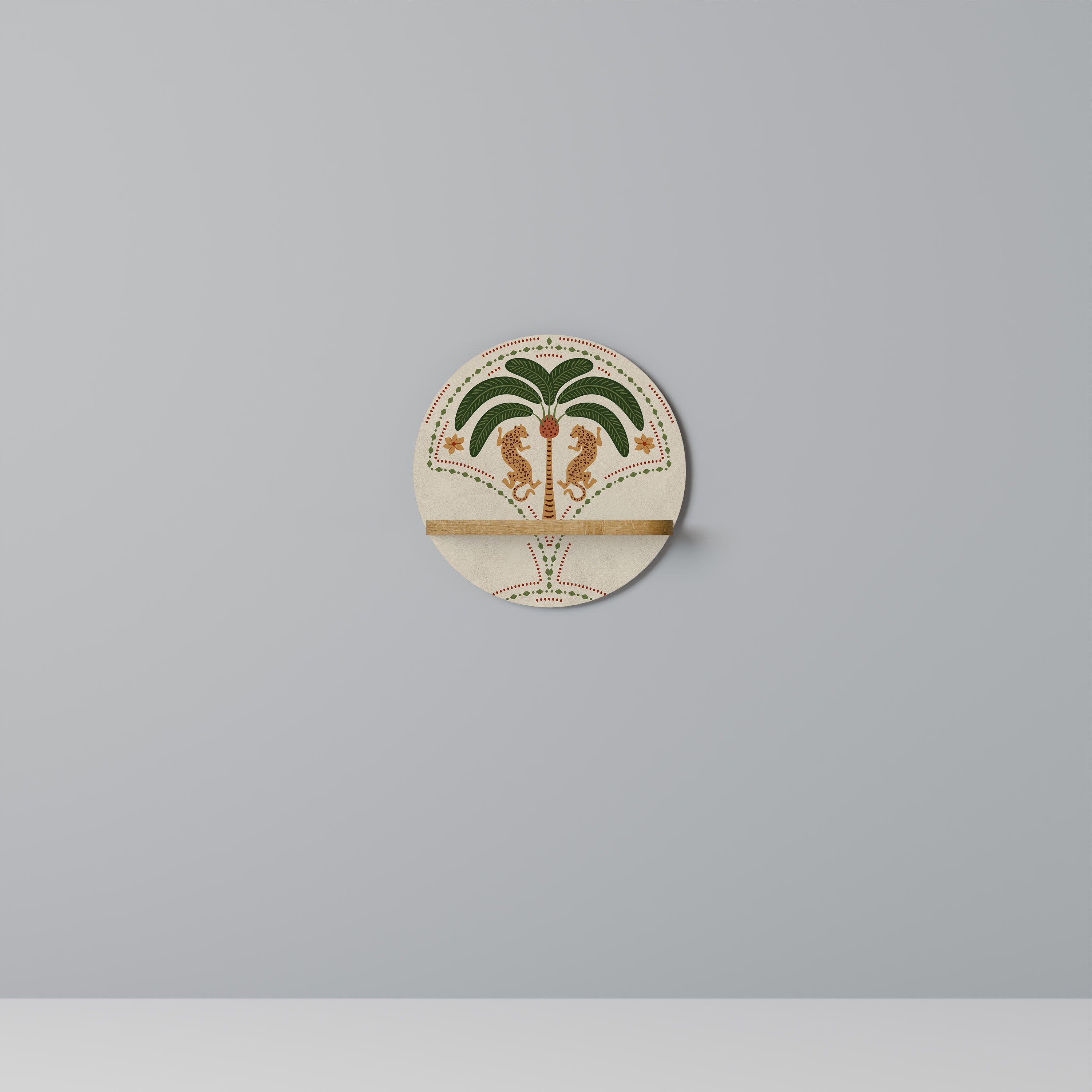 DANCING PREDATORS Decorative Art Shelf