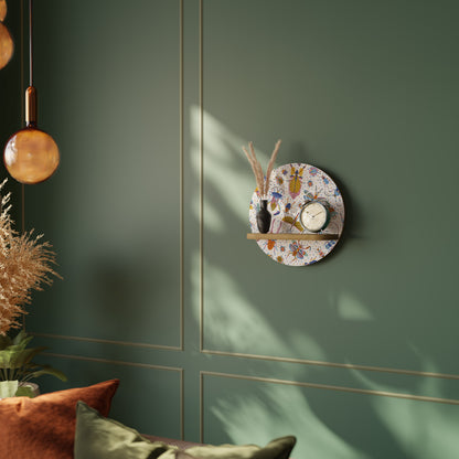 COLORFUL INSECTS Art Shelf