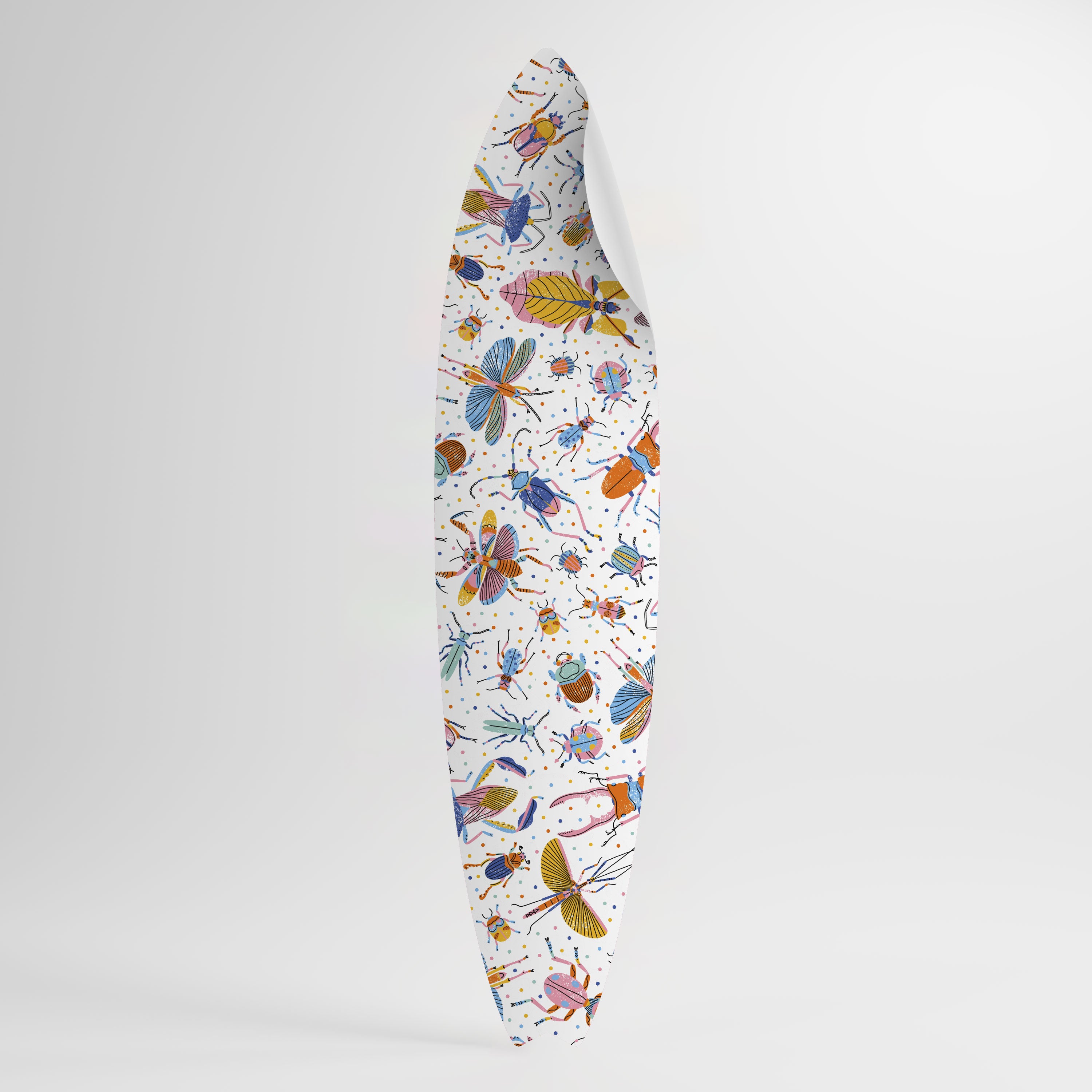 COLORFUL INSECTS Surfboard-Wandsticker