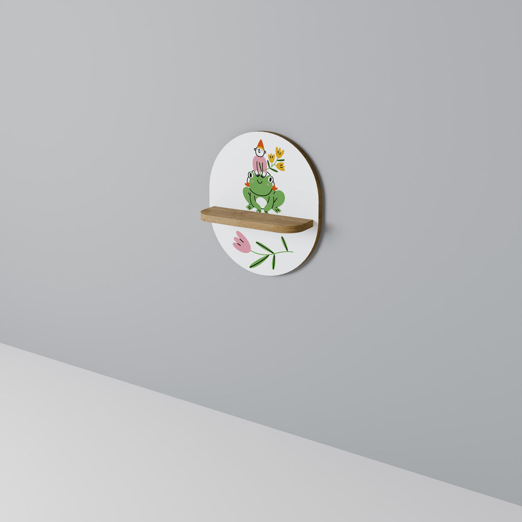 GARDEN INHABITANTS Decorative Art Shelf