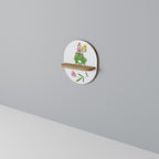 GARDEN INHABITANTS Decorative Art Shelf