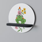 GARDEN INHABITANTS Decorative Art Shelf