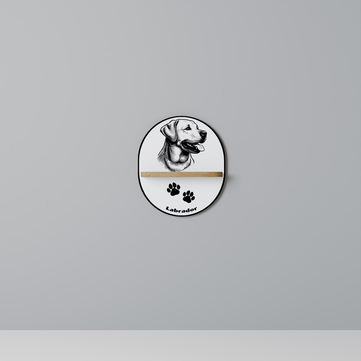 LABRADOR DOG Dekorationshylla