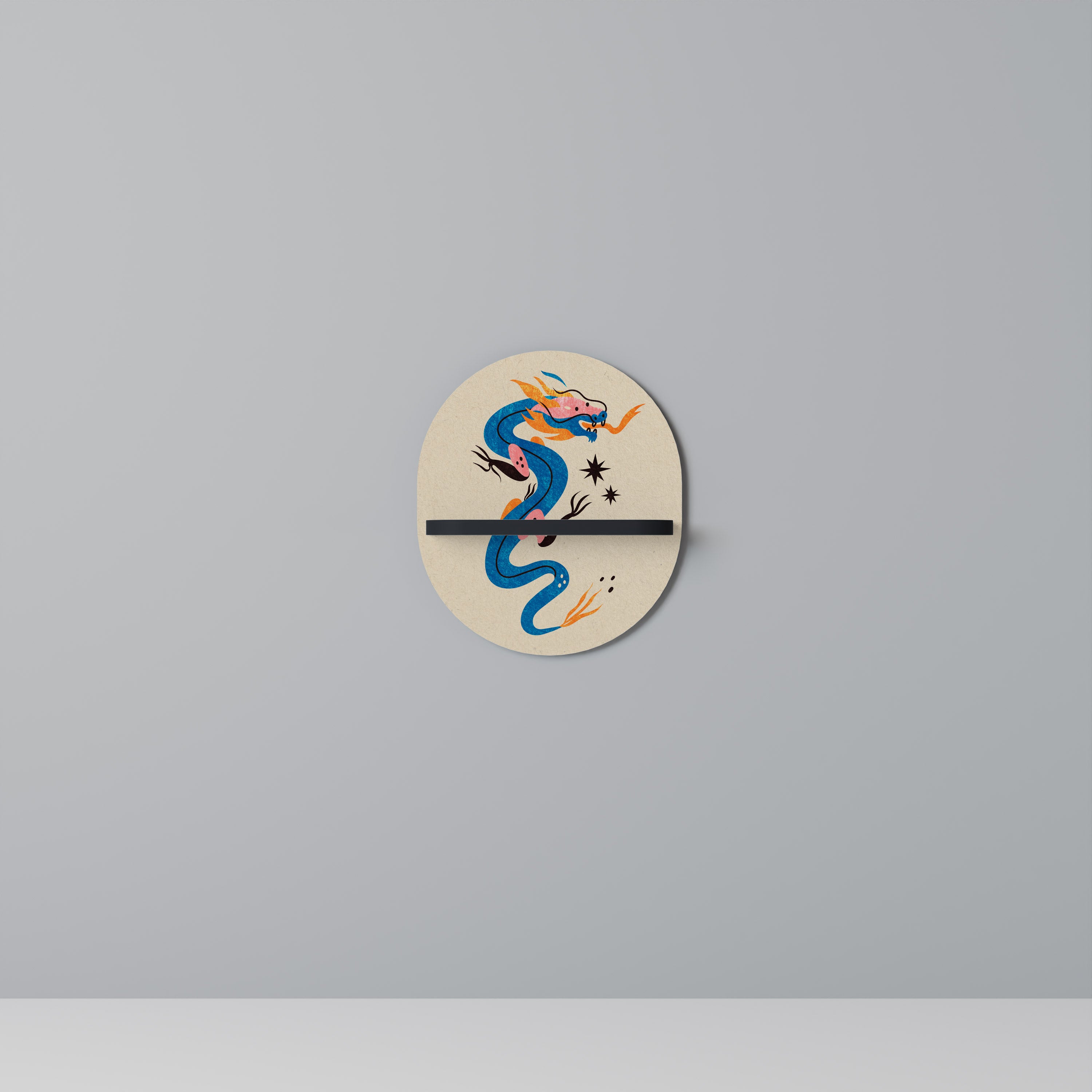 MYTHOLOGICAL CREATURES Decorative Art Shelf