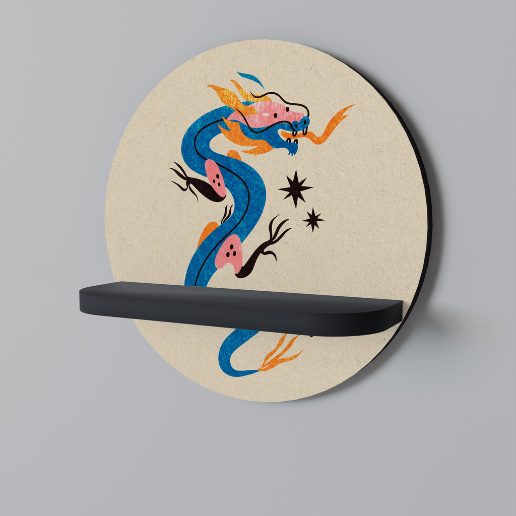 MYTHOLOGICAL CREATURES Decorative Art Shelf