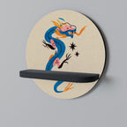 MYTHOLOGICAL CREATURES Decorative Art Shelf