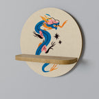 MYTHOLOGICAL CREATURES Decorative Art Shelf