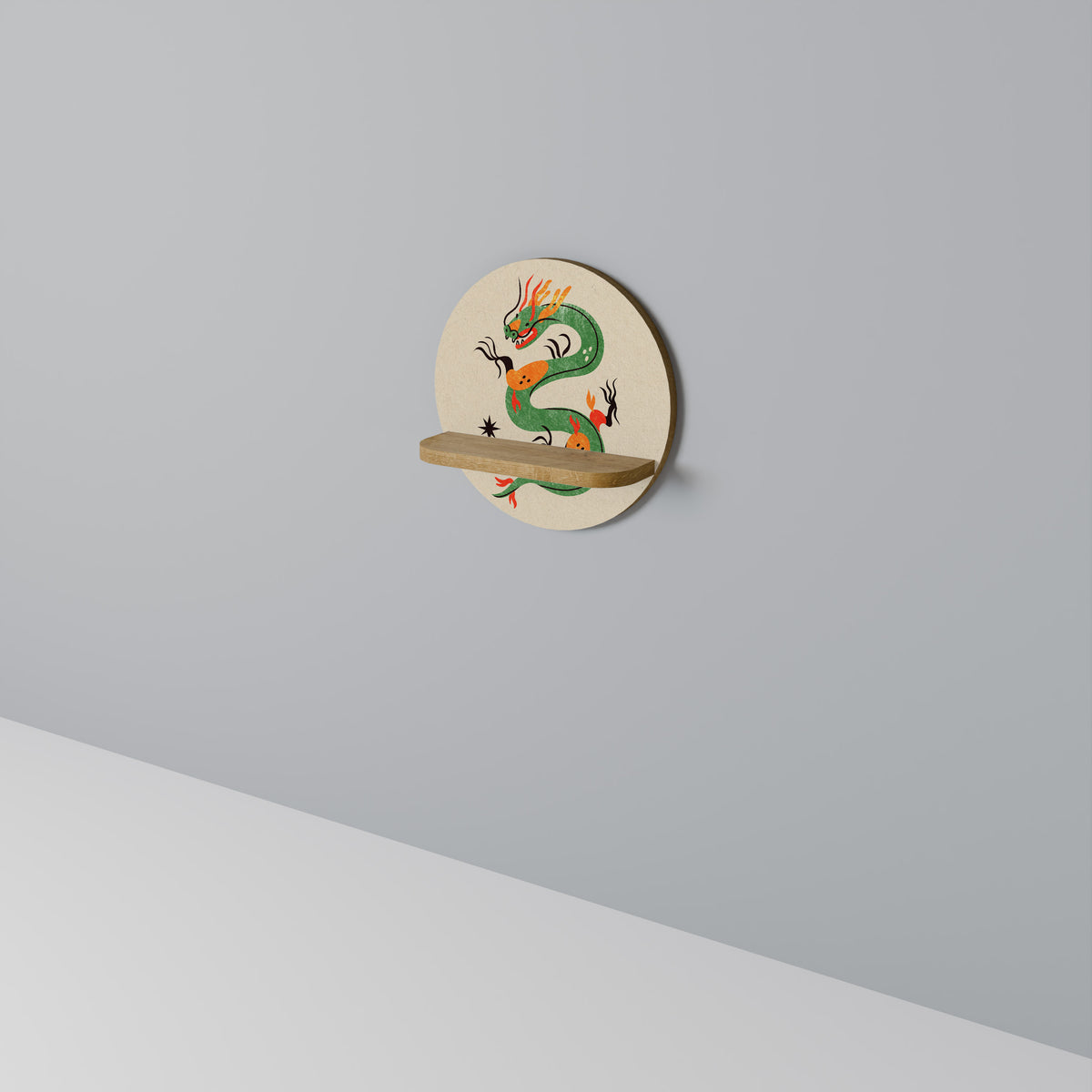 GREEN SKY GUARDIAN Estante Artístico