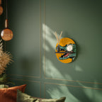 THREATENING GREETING Decorative Art Shelf