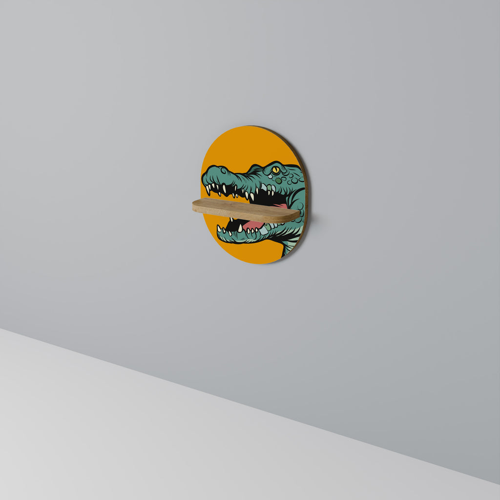 THREATENING GREETING Decorative Art Shelf