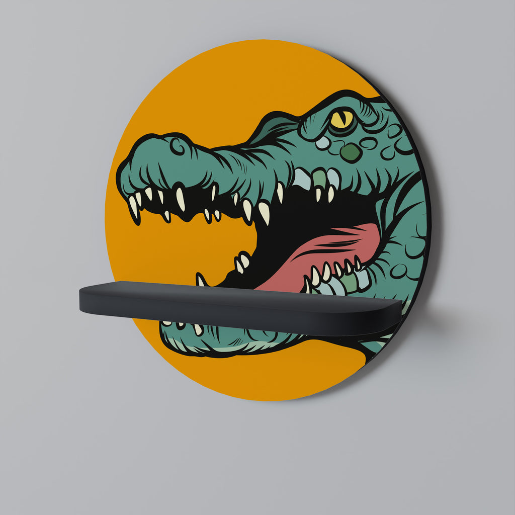 THREATENING GREETING Decorative Art Shelf