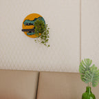 THREATENING GREETING Decorative Art Shelf